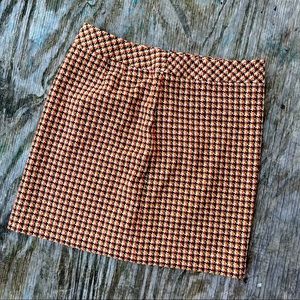 Ann Taylor Loft Houndstooth pencil skirt